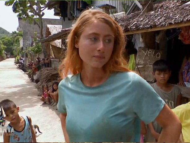 nais koh lanta femme meuf fille bave