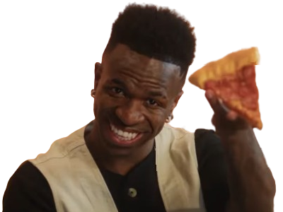 vinicius vini pizza creepy junior manger pizzaiolo italien margarita fromage propose