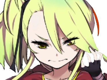 demons robots deathpolca kj kikoojap anime manga jeu video blonde fille waifu intimidee triste reflechit