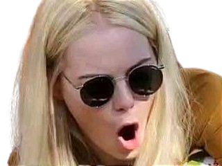 annie landsberg maniac serie emma emily jean stone actrice productrice americaine blonde femme lunettes cigarette