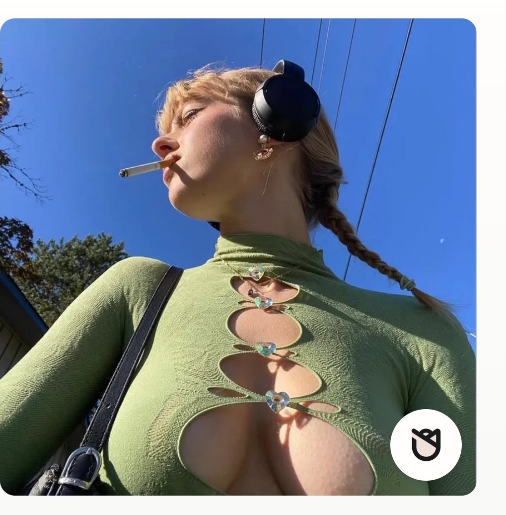 hinge appli rencontre tinder bumble femme meuf fille teen bave