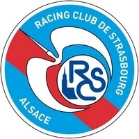 rcs racing club strasbourg stras alsace logo blason foot football france