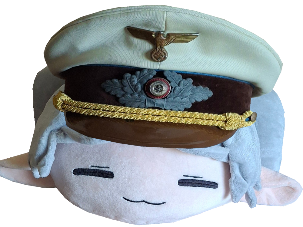 frieren anime ortsgruppenleiter nsdap allemand nazi casquette peluche