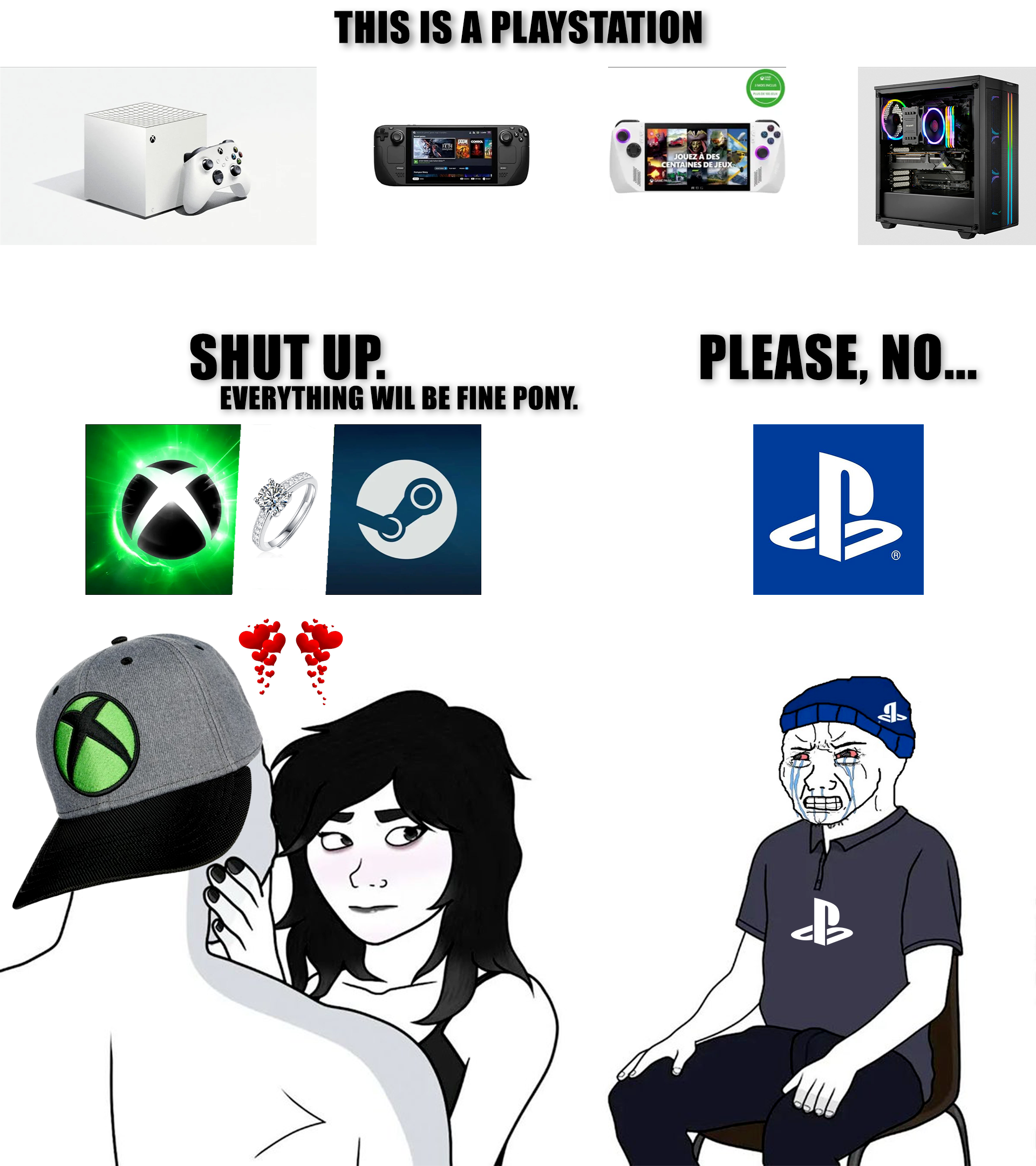 xbox steam playstation sony niaise ponie gdc