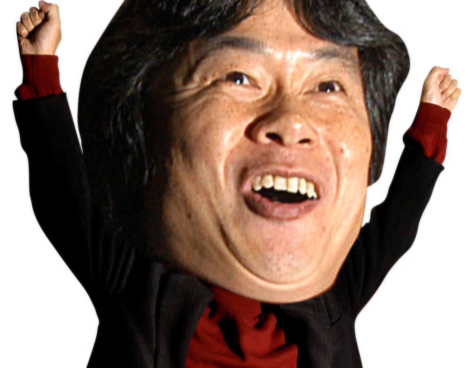 shigeru miyamoto nintendo yeah happy content sd
