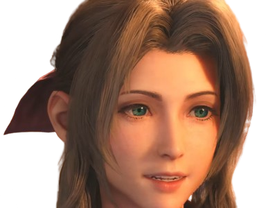 aerith gainsborough aeris ff7 final fantasy 7 rebirth remake moupe clemence