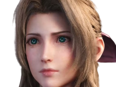 aerith gainsborough aeris ff7 final fantasy 7 rebirth remake moupe clemence