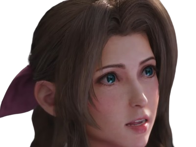 aerith gainsborough aeris ff7 final fantasy 7 rebirth remake moupe clemence