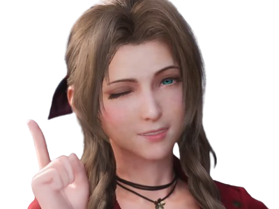 aerith gainsborough aeris ff7 final fantasy 7 rebirth remake moupe clemence