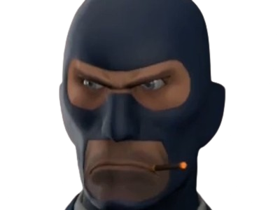 moupe blue spy team fortress 2 meme deguisement espion cagoule valve