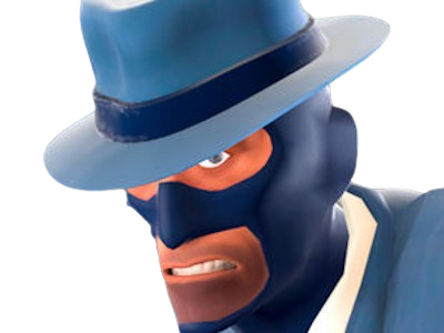 moupe blue spy team fortress 2 meme deguisement espion cagoule valve