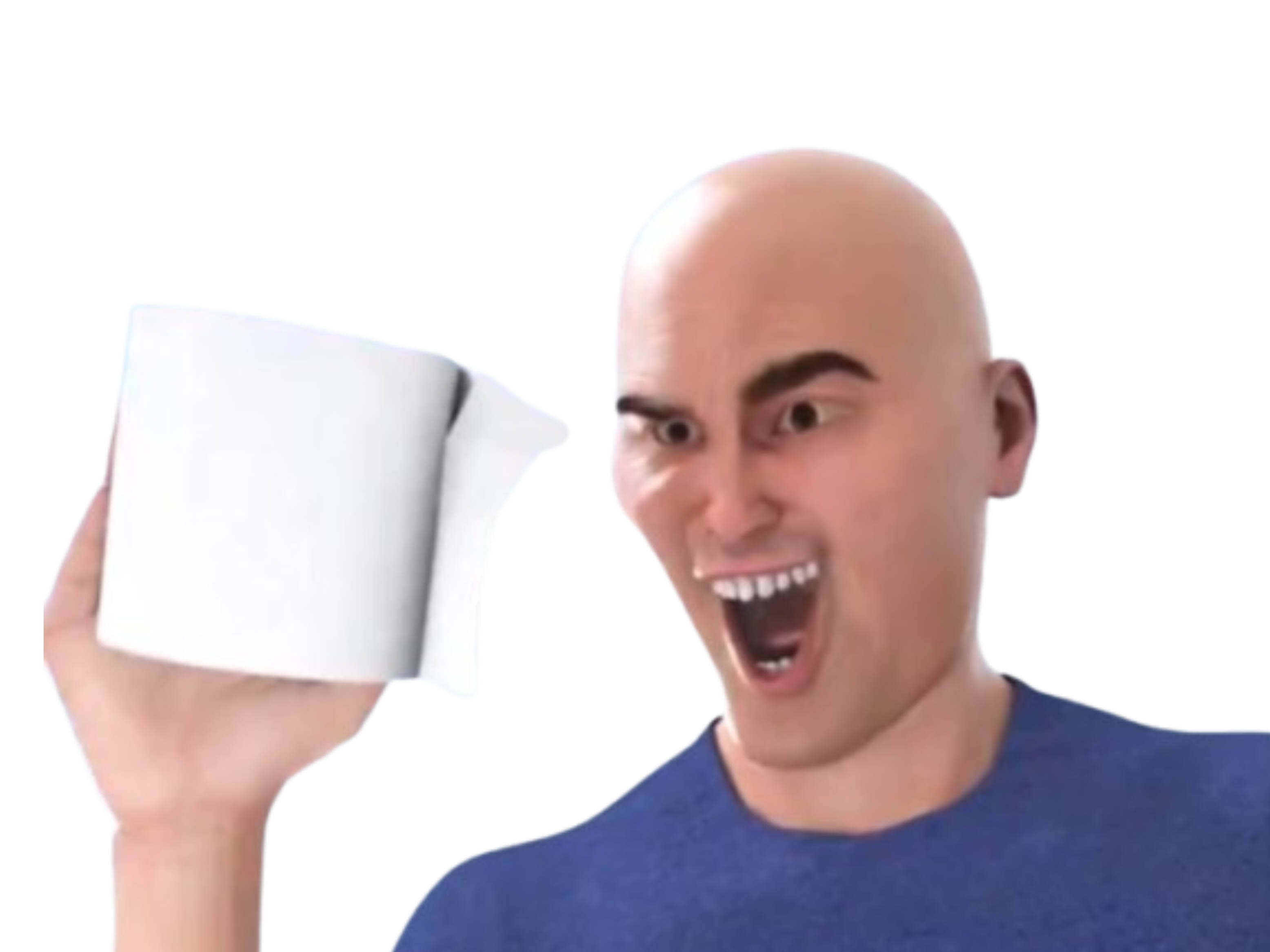 chauve tare chiotte chiottard cash pq papier toilette debile