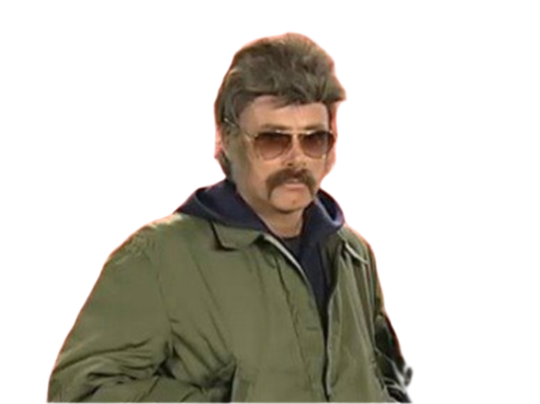 dubosc bagarre marlou moustache baston deter combat lunettes soleil