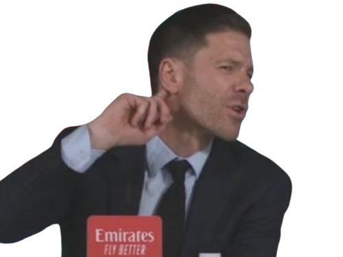 xabi alonso real madrid oreille ecoute habla ahora parle provoc ecouter entendre