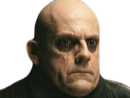 fetide la famille addams chauve