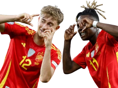 dean huijsen nico williams espagne celebration real madrid athletic club bilbao foot ldn photo