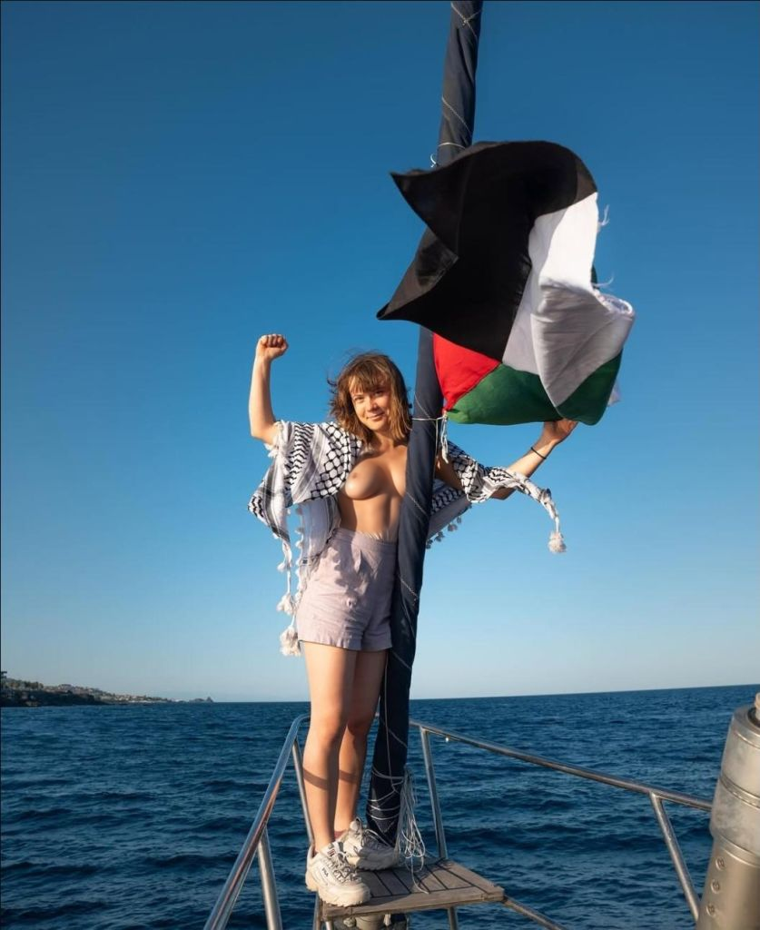greta thunberg palestine rima hassan nude climate gaza israel nsfw