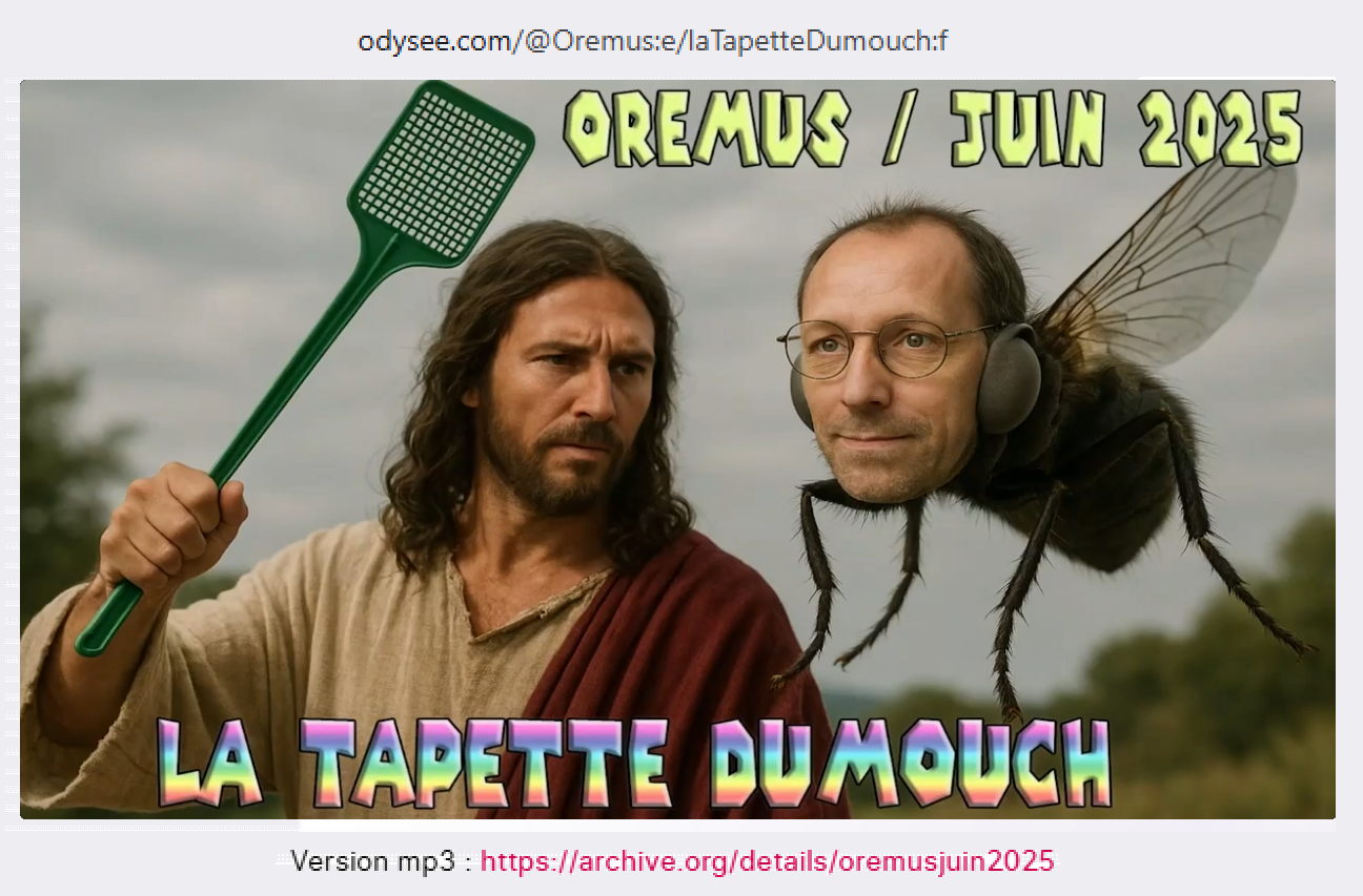 oremus rex ludwig prasifal bobby dumouch tapette podcast odysee catholique ns