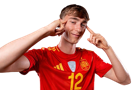 dean-huijsen-espagnol-espagne-real-madrid-defenseur-central-nonchalant