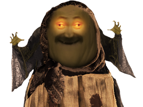 fou du village dream babouchka vieille sorciere est russe baba yaga risitas pet oeufe moche