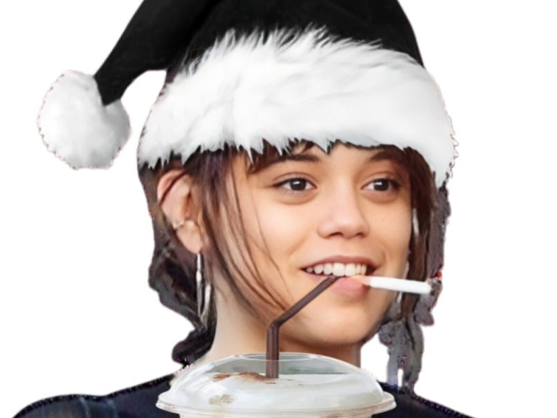 jenna ortega coffee latte