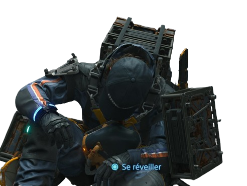 death stranding sam porter dormir reveil fatigue ennui