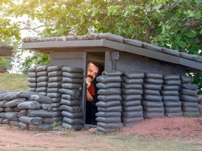 bunker celestin guerre abris bombe nuke nucleaire peur timide khey