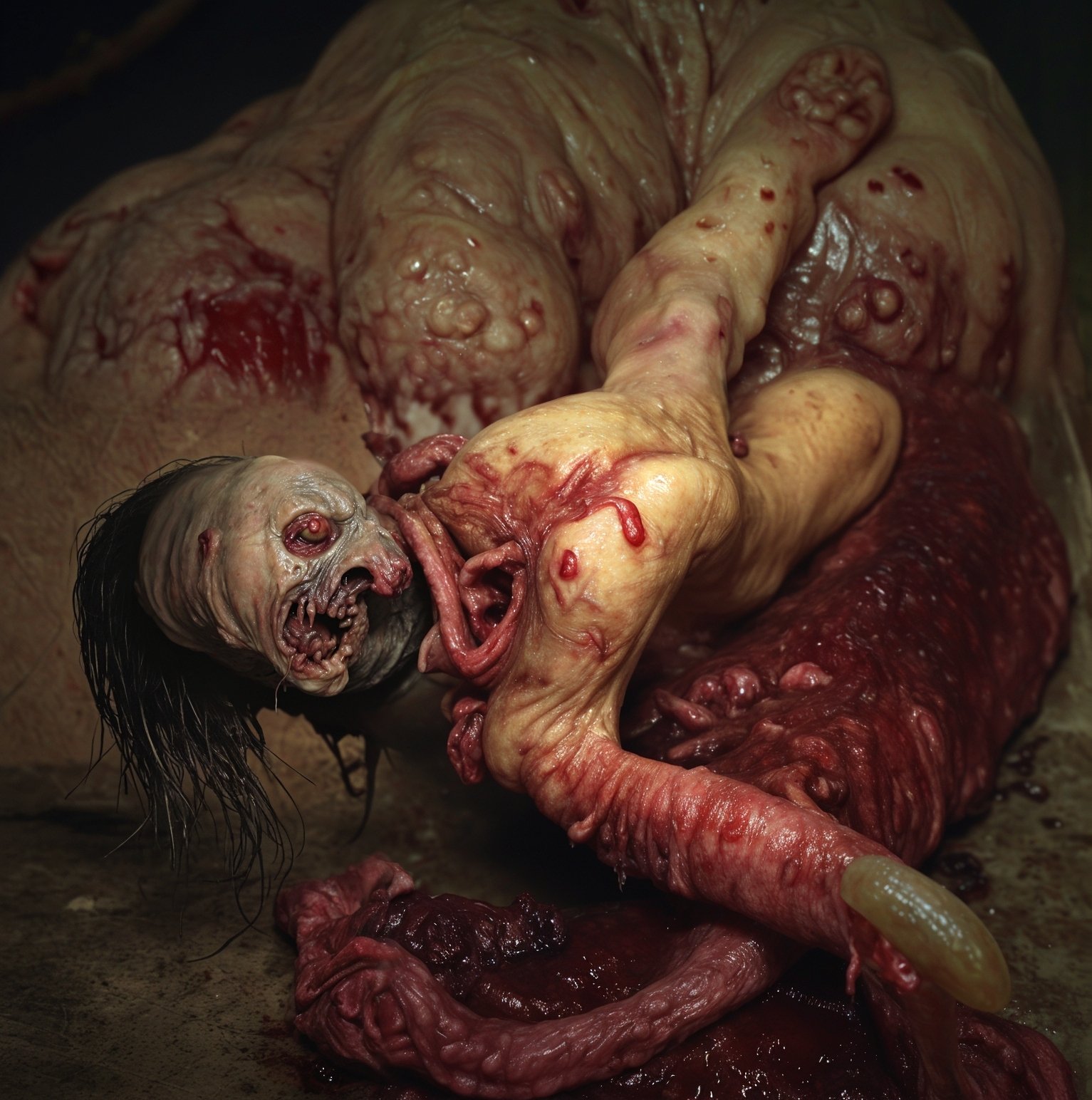 glandilus sourir jpg gh0st horror miedo afraid spirit zombi evil muerto cave couloir egout urbex