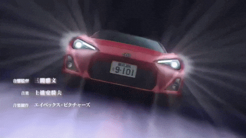 voiture bagnole manga mfghost mfg toyota gt86 86 toyotagt86 toyota86