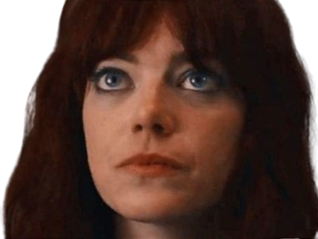 cruella estella enfer emma emily jean stone actrice productrice americaine rouge femme normal