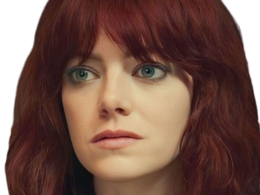 cruella estella enfer emma emily jean stone actrice productrice americaine rouge femme normal