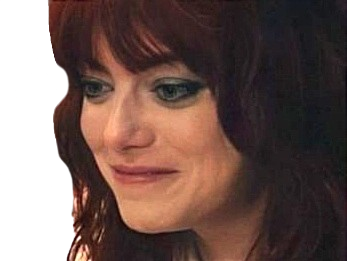 cruella estella enfer emma emily jean stone actrice productrice americaine rouge femme normal