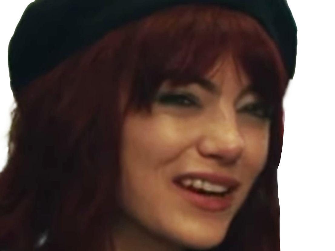 cruella estella enfer emma emily jean stone actrice productrice americaine rouge femme beret