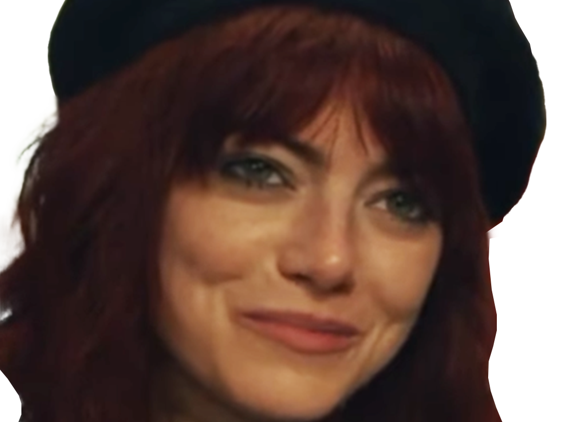 cruella estella enfer emma emily jean stone actrice productrice americaine rouge femme beret