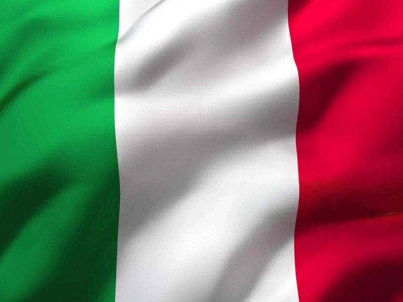 italie drapeau etendard embleme