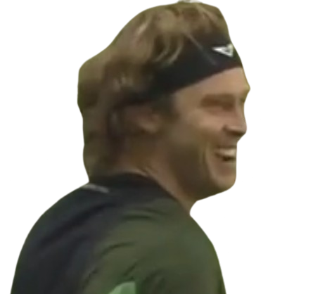 rublev comedy defaite fail smash rire sourire