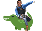ronaldo-lacoste-crocodile-cowboy-rodeo