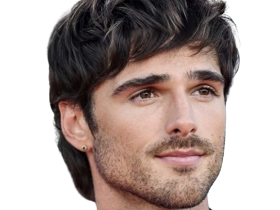 jacob elordi acteur australien homme jeune moustache brun yeux marrons