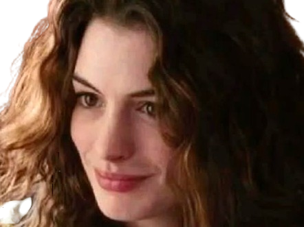 anne hathaway actrice comedienne americaine femme brune yeux marrons belle jeune vingtaine