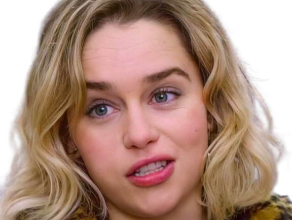 emilia isobel euphemia rose clarke actrice britannique anglaise yeux bleus petite femme blonde mi long