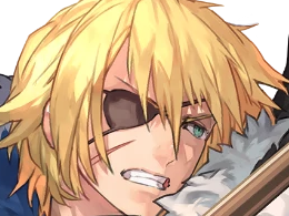 Sticker dimitri alexandre blaiddyd fire emblem three houses fe3h jeu roi saint royaume faerghus lion saphir par Dark-63