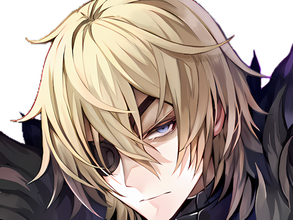 Sticker dimitri alexandre blaiddyd fire emblem three houses fe3h jeu roi saint royaume faerghus lion saphir par Dark-63