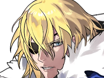 Sticker dimitri alexandre blaiddyd fire emblem three houses fe3h jeu roi saint royaume faerghus lion saphir par Dark-63
