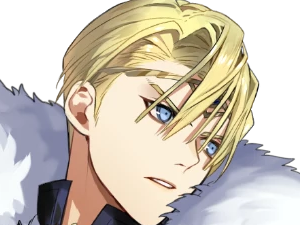Sticker dimitri alexandre blaiddyd fire emblem three houses fe3h jeu roi saint royaume faerghus lion saphir par Dark-63