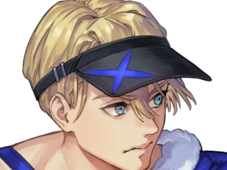 Sticker dimitri alexandre blaiddyd fire emblem three houses fe3h jeu roi saint royaume faerghus lion saphir par Dark-63