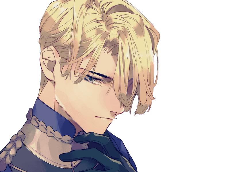 Sticker dimitri alexandre blaiddyd fire emblem three houses fe3h jeu roi saint royaume faerghus lion saphir par Dark-63
