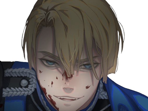 Sticker dimitri alexandre blaiddyd fire emblem three houses fe3h jeu roi saint royaume faerghus lion saphir par Dark-63