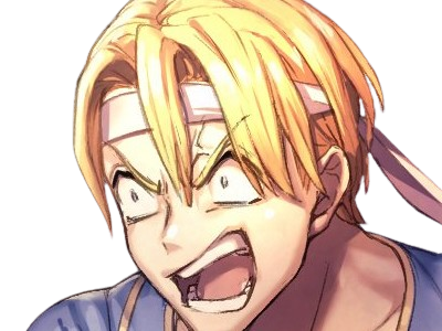 Sticker dimitri alexandre blaiddyd fire emblem three houses fe3h jeu roi saint royaume faerghus lion saphir par Dark-63