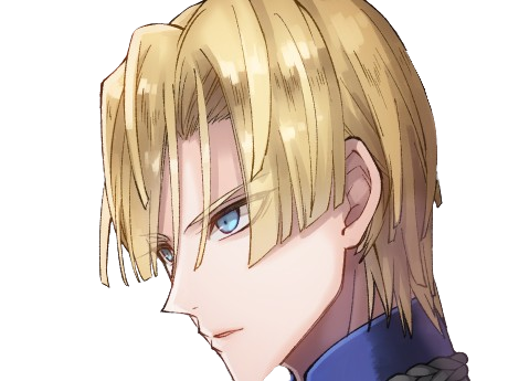 Sticker dimitri alexandre blaiddyd fire emblem three houses fe3h jeu roi saint royaume faerghus lion saphir par Dark-63