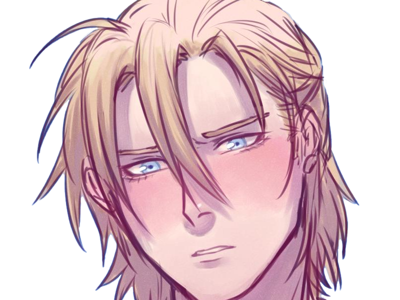 Sticker dimitri alexandre blaiddyd fire emblem three houses fe3h jeu roi saint royaume faerghus lion saphir par Dark-63